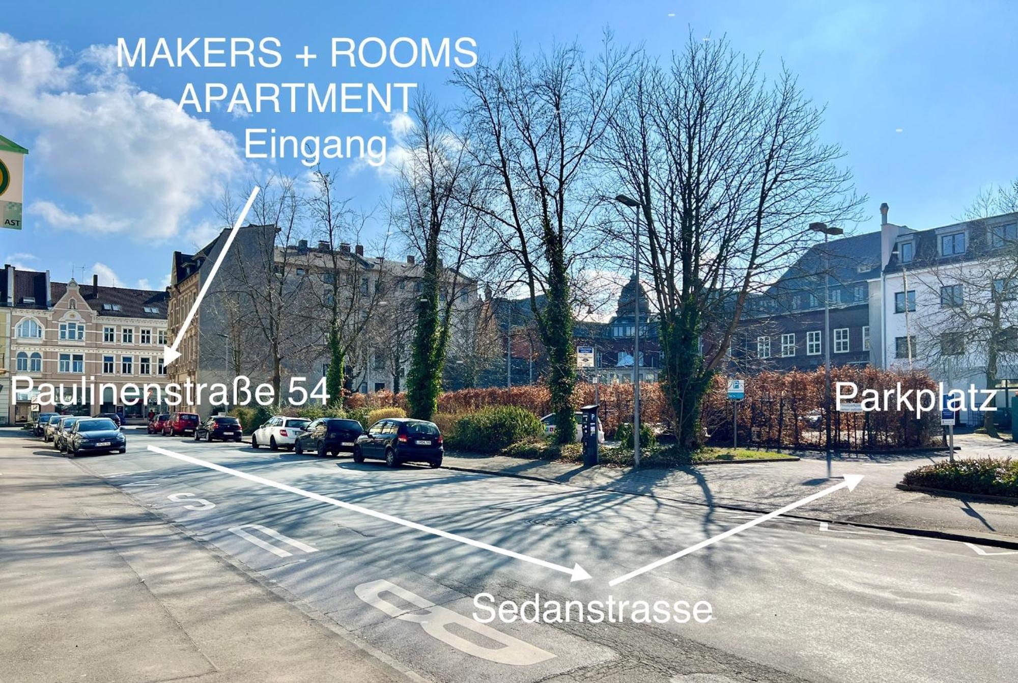 Makers And Rooms Apartment 01 Pauline 110Qm Parkplatz 1-4 Personen Detmold Buitenkant foto